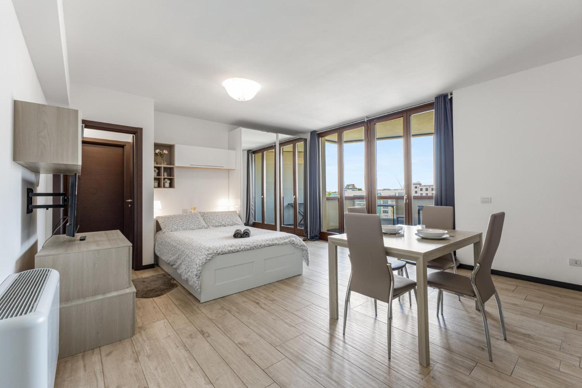 Apartament Monolocale Con Balcone Self Check In Milano Sempione Zewnętrze zdjęcie