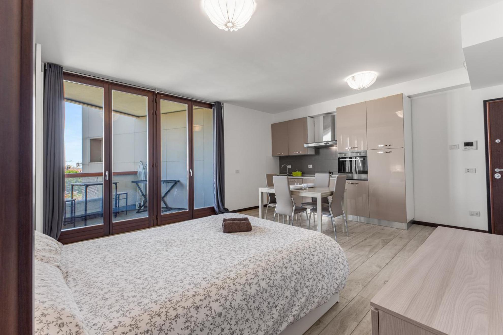 Apartament Monolocale Con Balcone Self Check In Milano Sempione Zewnętrze zdjęcie