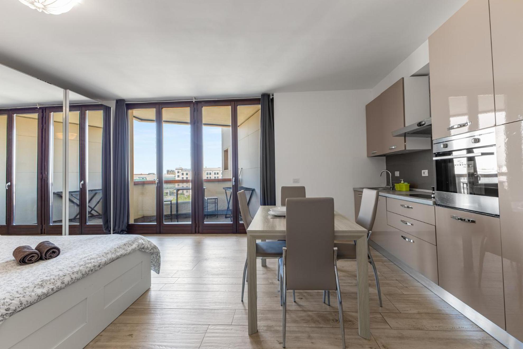 Apartament Monolocale Con Balcone Self Check In Milano Sempione Zewnętrze zdjęcie